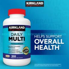 Kirkland Signature™ Daily Multi, 500 Tablets 