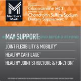 Member's Mark Extra Strength Glucosamine HCl and Chondroitin Sulfate Sodium Tablets, 340 ct.