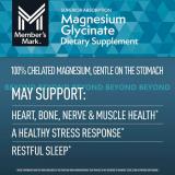 Member's Mark Magnesium Glycinate with L-Theanine Tablets, 180 ct.