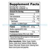 OLLY Adult Probiotic + Prebiotic Digestive Support Gummy, Peach, 70 ct.