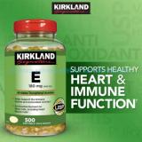Kirkland Signature™ Vitamin E 400 IU, 500 Softgels