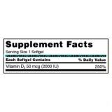Kirkland Signature™ Vitamin D3 2000 IU, 600 Softgels 