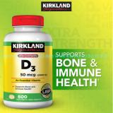 Kirkland Signature™ Vitamin D3 2000 IU, 600 Softgels 