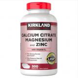 Kirkland Signature™ Calcium Citrate 500 mg, 500 Tablets